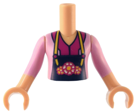 LEGO® los onderdeel Romp Licht Geelbruin FTGpb385c01