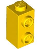 LEGO® los onderdeel Steen Aangepast in kleur Geel 32952