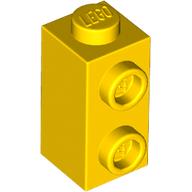 LEGO® los onderdeel Steen Aangepast in kleur Geel 32952