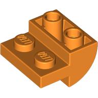Plaatje in Gallery viewer laden, LEGO® los onderdeel Dakpan Gebogen in kleur Oranje 1750