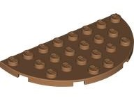 LEGO® los onderdeel Plaat Rond in kleur Medium Noga 22888