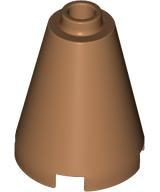 LEGO® los onderdeel Kegel in kleur Medium Noga 3942c