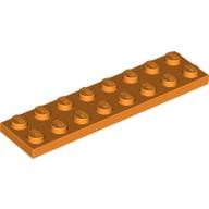 Plaatje in Gallery viewer laden, LEGO® los onderdeel Plaat Algemeen in kleur Oranje 3034
