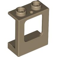 LEGO® los onderdeel Raamkozijn Donker Geelbruin 60032