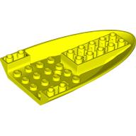 LEGO® los onderdeel Vliegtuig in kleur Neon geel 87611