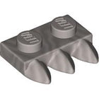 LEGO® los onderdeel Plaat Aangepast in kleur Zilver 15208