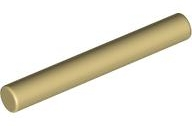 LEGO® los onderdeel Staaf in kleur Geelbruin 87994