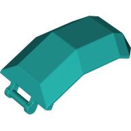 Plaatje in Gallery viewer laden, LEGO® los onderdeel Voorruit in kleur Donker Turkoois 11289