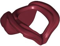 Plaatje in Gallery viewer laden, LEGO® los onderdeel Lijf Accessoire Donkerrood 15428