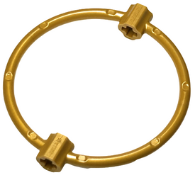 LEGO® los onderdeel Ring in kleur Parel Goud 79851