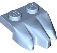 LEGO® los onderdeel Plaat Aangepast Helder Lichtblauw 27261