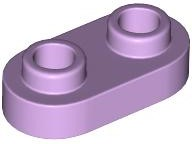 Plaatje in Gallery viewer laden, LEGO® los onderdeel Plaat Rond in kleur Lavendel 35480