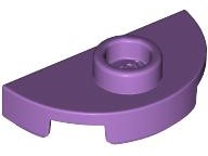 LEGO® los onderdeel Plaat Rond in kleur Medium Lavendel 1745
