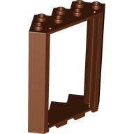 Plaatje in Gallery viewer laden, LEGO® los onderdeel Deurkozijn Roodachtig Bruin 28327
