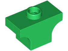 LEGO® los onderdeel Steen Boog in kleur Groen 38583