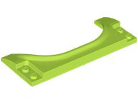 Plaatje in Gallery viewer laden, LEGO® los onderdeel Spatbord in kleur Limoen 80567