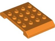 LEGO® los onderdeel Dakpan Algemeen in kleur Oranje 32739