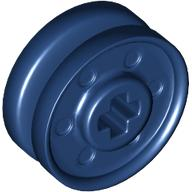 LEGO® los onderdeel Wiel in kleur Donkerblauw 56903