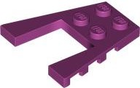 LEGO® los onderdeel Wig Plaat in kleur Magenta 43719