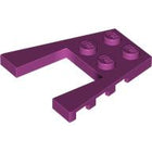 LEGO® los onderdeel Wig Plaat in kleur Magenta 43719