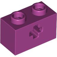 LEGO® los onderdeel Technische Steen in kleur Magenta 32064