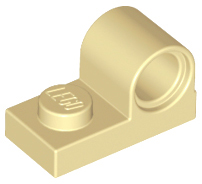 LEGO® los onderdeel Plaat Aangepast in kleur Geelbruin 11458