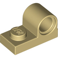 LEGO® los onderdeel Plaat Aangepast in kleur Geelbruin 11458