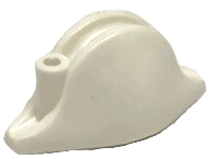 LEGO® los onderdeel Hoofddeksels in kleur Wit 2528