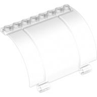 LEGO® los onderdeel Paneel in kleur Doorzichtig 76798