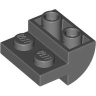 Plaatje in Gallery viewer laden, LEGO® onderdeel Dakpan Gebogen Donker Blauwachtig Grijs 1750