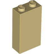 Plaatje in Gallery viewer laden, LEGO® los onderdeel Steen in kleur Geelbruin 22886