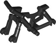 LEGO® los onderdeel Fiets & Motor in kleur Zwart 36934