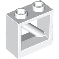 LEGO® los onderdeel Hek in kleur Wit 3224