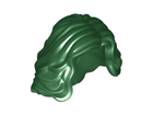 LEGO® los onderdeel Haar in kleur Donkergroen 23187