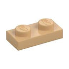 LEGO® los onderdeel Plaat Algemeen Licht Geelbruin 3023