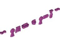 LEGO® los onderdeel Friends in kleur Magenta 92355