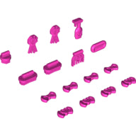 Plaatje in Gallery viewer laden, LEGO® los onderdeel Friends in kleur Magenta 92355