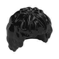 Plaatje in Gallery viewer laden, LEGO® los onderdeel Haar in kleur Zwart 10048