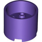 LEGO® los onderdeel Steen Rond in kleur Donkerpaars 73111