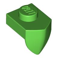 LEGO® los onderdeel Plaat Aangepast in kleur Fel Groen 15070