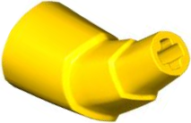 LEGO® los onderdeel Dier Onderdelen in kleur Geel 2142