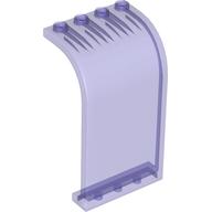 Plaatje in Gallery viewer laden, LEGO® los onderdeel Paneel in kleur Doorzichtig Paars 2571