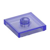 Plaatje in Gallery viewer laden, LEGO® los onderdeel Plaat Aangepast Doorzichtig Paars 87580