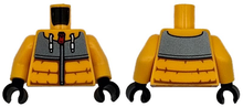 Plaatje in Gallery viewer laden, LEGO® Lijf met Motief Helder Licht Oranje 973pb5296c01