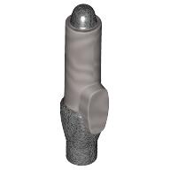 Plaatje in Gallery viewer laden, LEGO® los onderdeel Accessoire met Motief Zilver 35809pb03