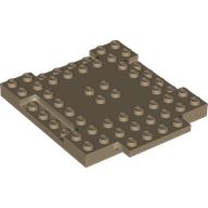 LEGO® los onderdeel Steen Aangepast Donker Geelbruin 15624