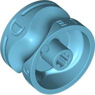 Plaatje in Gallery viewer laden, LEGO® los onderdeel Technisch Medium Azuurblauw 4158