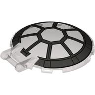 LEGO® Schaal met Motief Doorzichtig Zwart 18675pb23