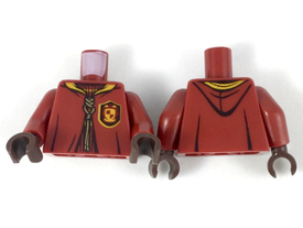 LEGO® los onderdeel Lijf met Motief Donkerrood 973pb3313c01