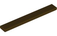Plaatje in Gallery viewer laden, LEGO® los onderdeel Tegel Algemeen Donker Bruin 4162